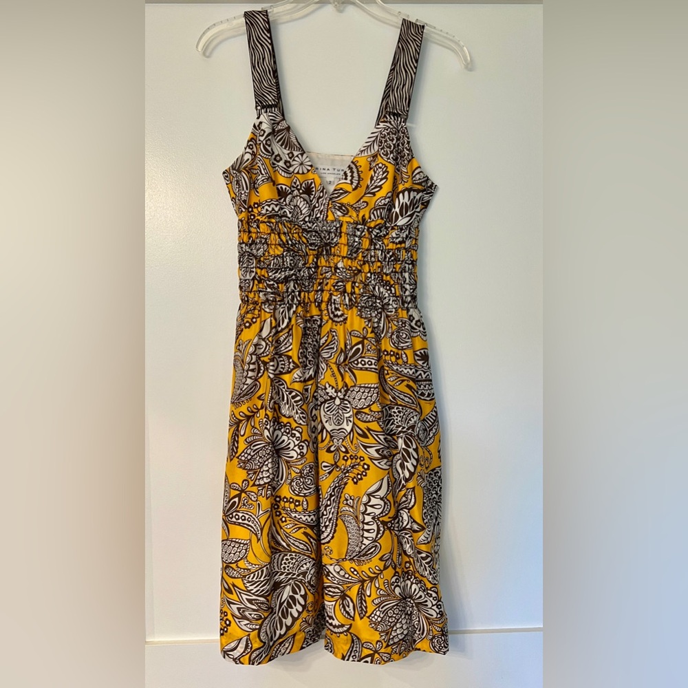 Trina Turk dress Size 2 .  Worn once.